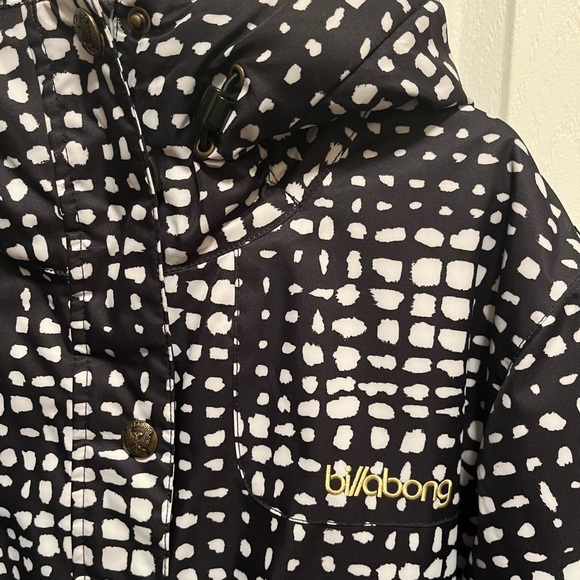 Billabong Black & White Insulated Ski Jacket - Picture 3 of 7